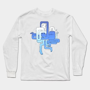 Achey Breaky Blues Long Sleeve T-Shirt